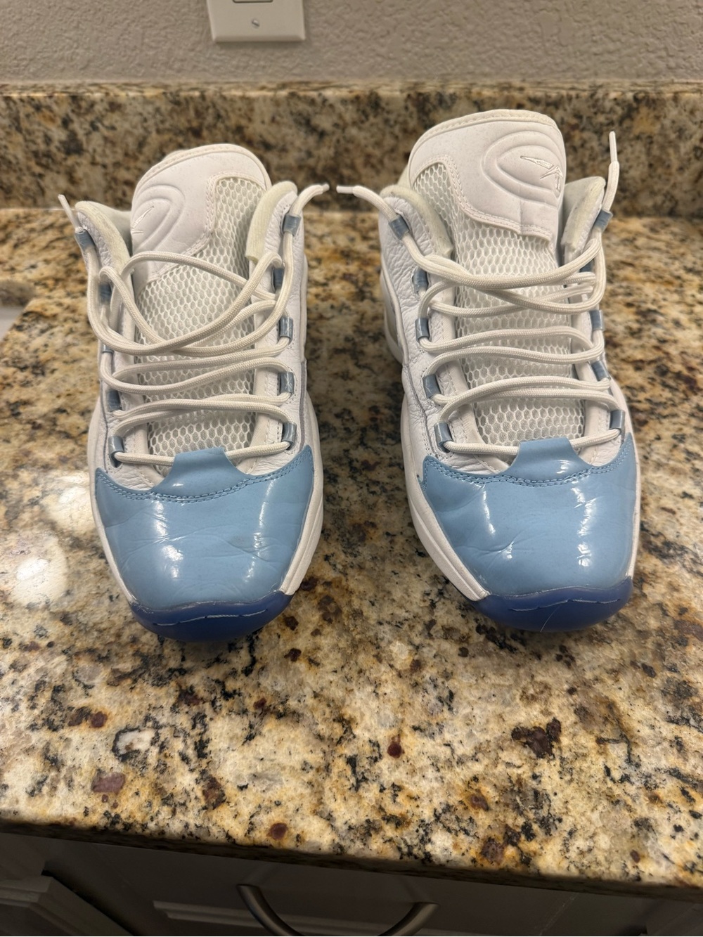 Reebok AI, The Answer baby blue size 13